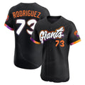 Davalo SF.Giants #73 Randy Rodriguez Player Black City Connect Home Limited Elite Stitched Jerseys