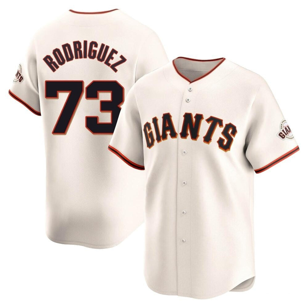 Davalo SF.Giants #73 Randy Rodriguez Player Cream Home Limited Stitched Jerseys