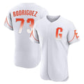 Davalo SF.Giants #73 Randy Rodriguez Player White City Connect Home Limited Elite Stitched Jerseys