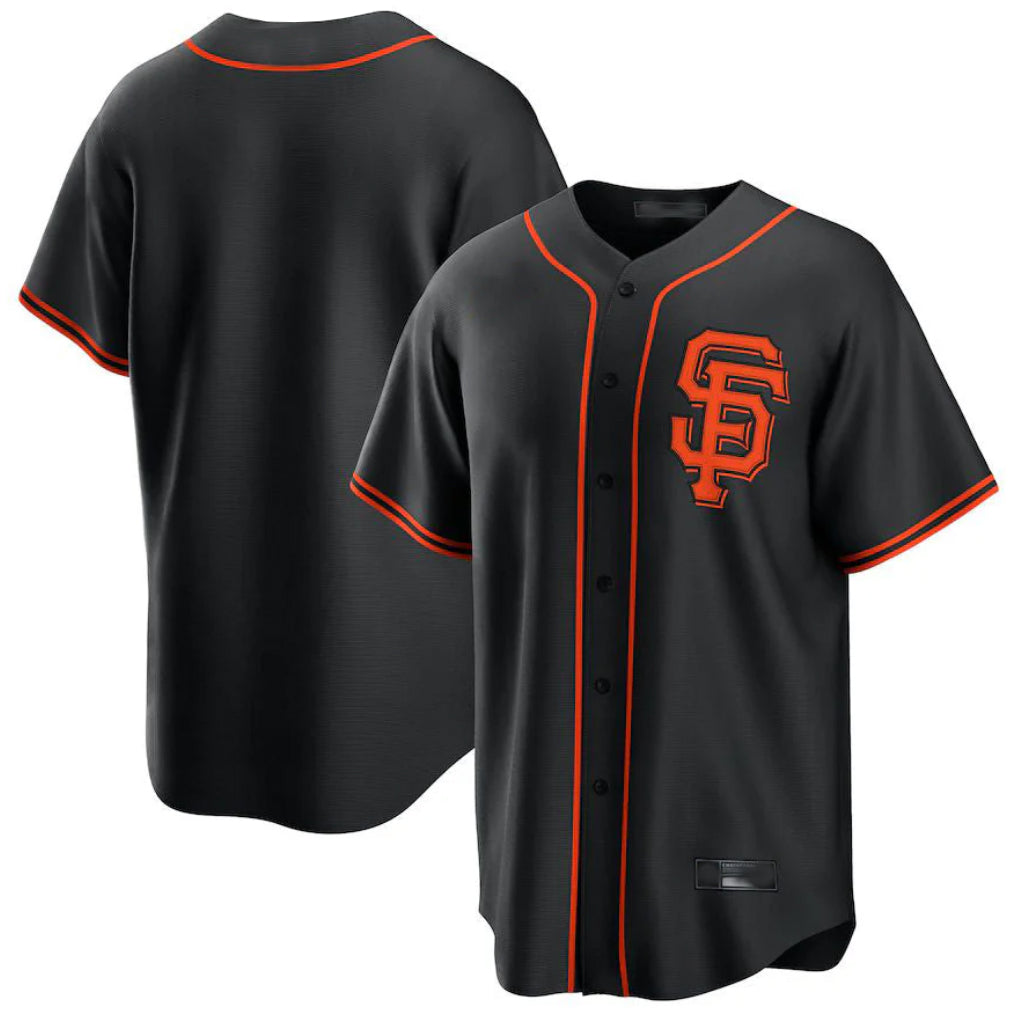 Davalo SF.Giants Blank Player Black 2026 Home Game Stitched Jerseys