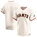 Davalo SF.Giants ## Giants Blank Player Cream Home Limited Stitched Jerseys