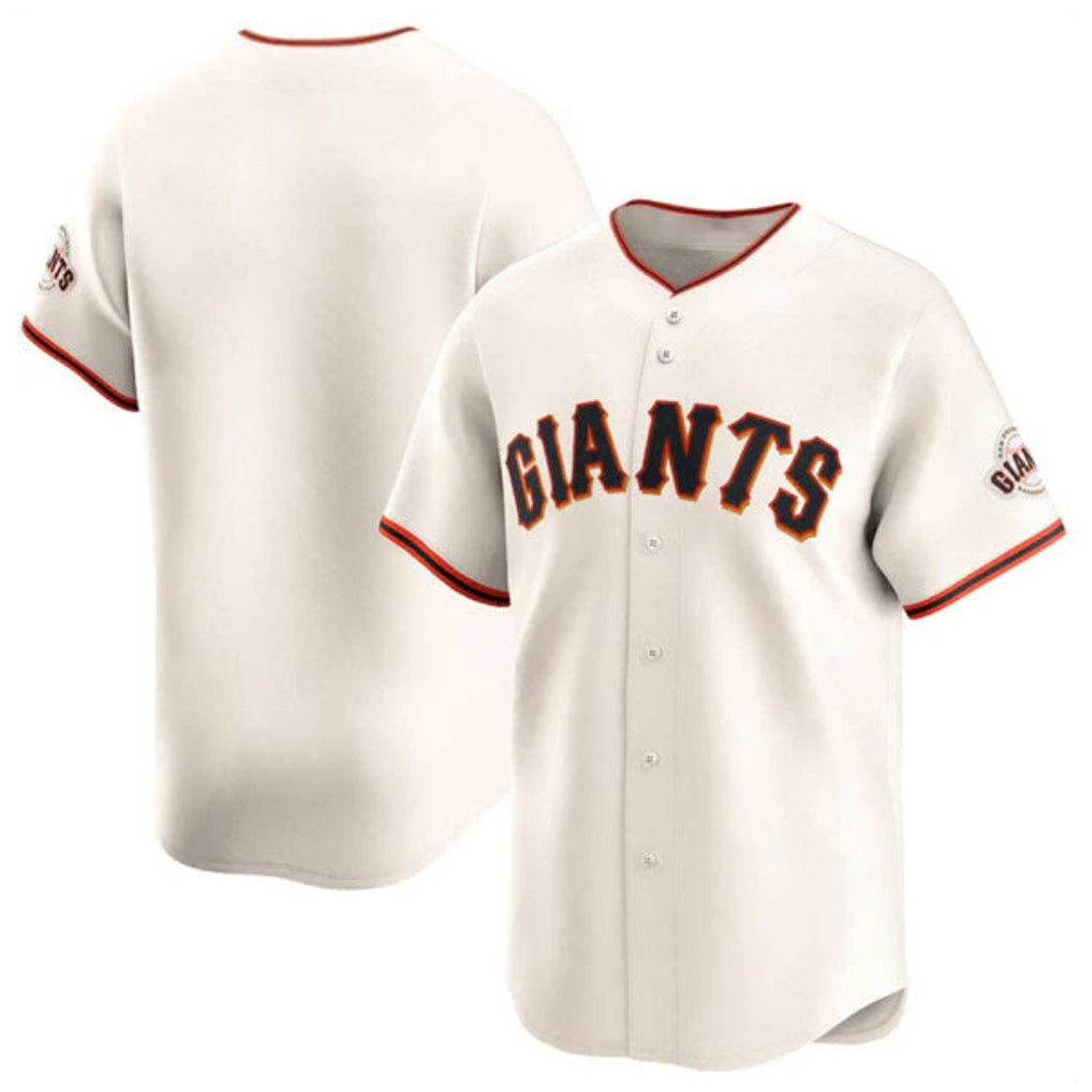 Davalo SF.Giants ## Giants Blank Player Cream Home Limited Stitched Jerseys