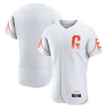 Davalo SF.Giants Blank Player White City Connect Home Limited Elite Stitched Jerseys