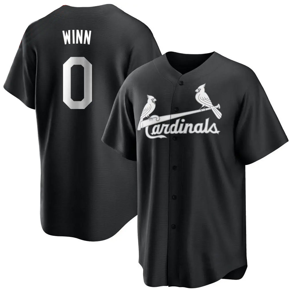 Davalo St. Louis Cardinals #0 Masyn Winn Player Black City Connect Home Limited Stitched Jerseys