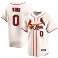 Davalo St. Louis Cardinals #0 Masyn Winn Player Cream Home Limited Stitched Jerseys