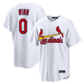 Davalo St. Louis Cardinals #0 Masyn Winn Player White Home Game Stitched Jerseys