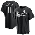 Davalo St. Louis Cardinals #11 Victor Scott II Player Black City Connect Home Limited Stitched Jerseys