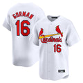 Davalo St. Louis Cardinals #16 Nolan Gorman Player White Home Limited Stitched Jerseys
