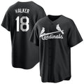 Davalo St. Louis Cardinals #18 Jordan Walker Player Black City Connect Home Limited Stitched Jerseys