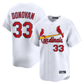 Davalo St. Louis Cardinals #33 Brendan Donovan Player White Home Limited Stitched Jerseys