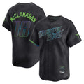 Davalo TB.Rays #18 Shane McClanahan Player Black City Connect Home Limited Stitched Jerseys