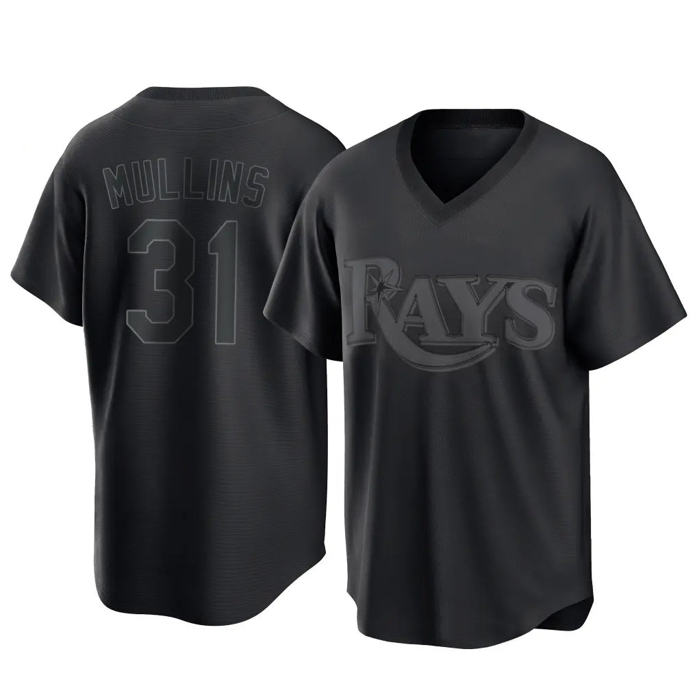 Davalo TB.Rays #31 Cedric Mullins Player Black Home Game Stitched Jerseys