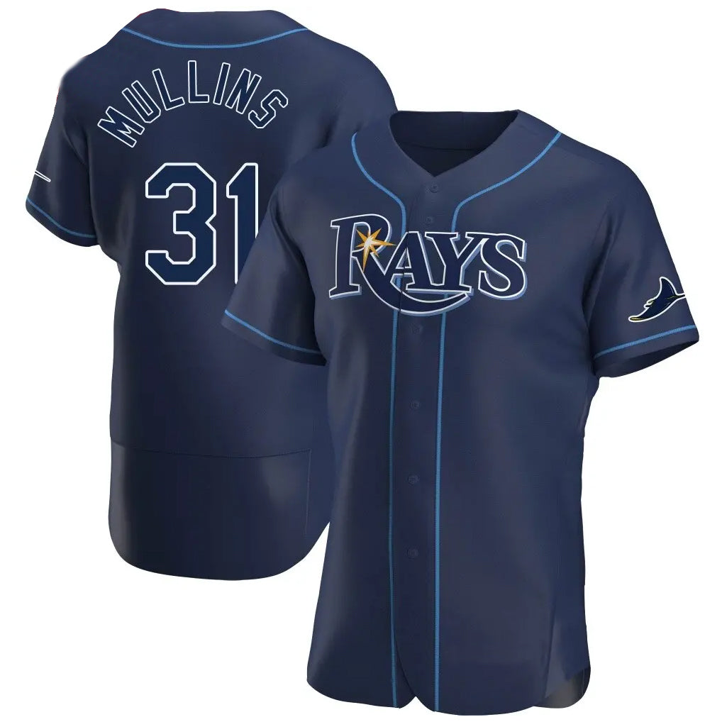 Davalo TB.Rays #31 Cedric Mullins Player Navy Home Limited Elite Stitched Jerseys