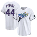 Davalo TB.Rays #44 Ryan Pepiot Player White City Connect Home Stitched Jerseys