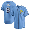 Davalo TB.Rays #8 Brandon Lowe Player Light Blue Home Limited Stitched Jerseys