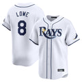 Davalo TB.Rays #8 Brandon Lowe Player White Home Limited Stitched Jerseys
