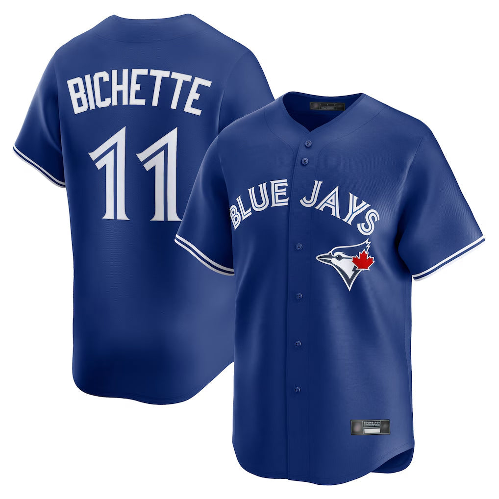 Davalo T.Blue Jays #11 Bo Bichette Player Royal Limited Home Stitched Jerseys