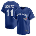 Davalo T.Blue Jays #11 Bo Bichette Player Royal Limited Home Stitched Jerseys