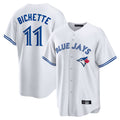 Davalo T.Blue Jays #11 Bo Bichette Player White Home Limited Stitched Jerseys