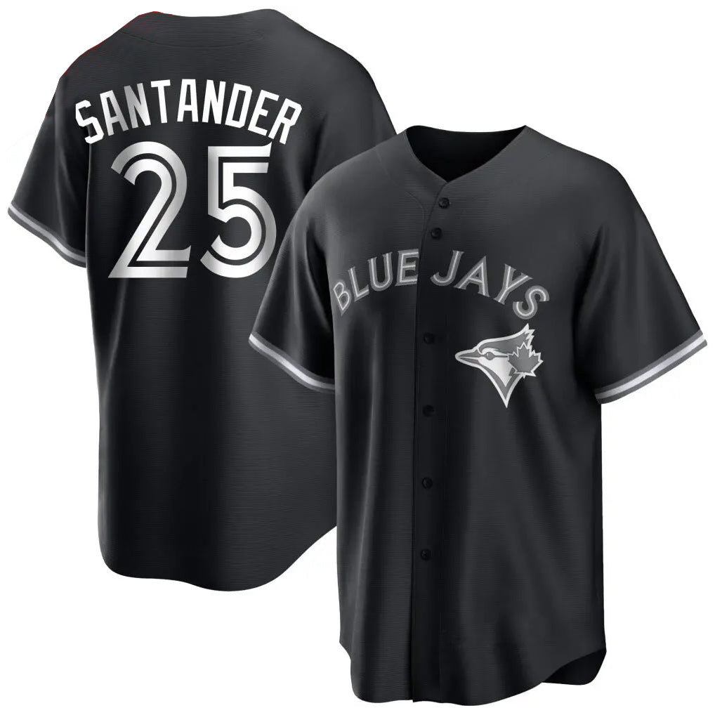Davalo T.Blue Jays #25 Anthony Santander Player Black City Connect Limited Stitched Jerseys