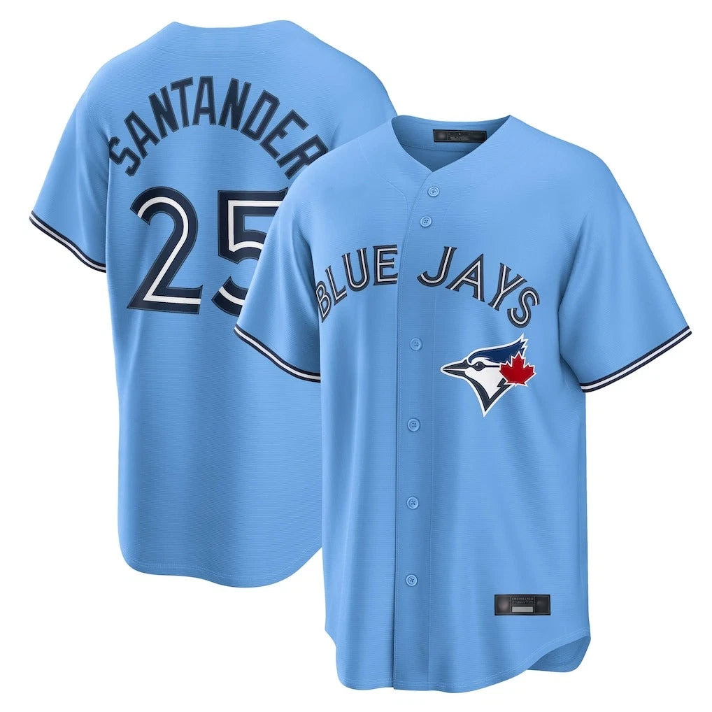 Davalo T.Blue Jays #25 Anthony Santander Player Blue Home Limited Stitched Jerseys