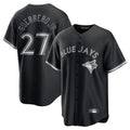 Davalo T.Blue Jays #27 Vladimir Guerrero Jr Player Black City Connect Limited Stitched Jerseys
