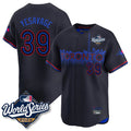 Davalo T.Blue Jays #39 Trey Yesavage Player Black AL East Division Limited All Stitched Jerseys
