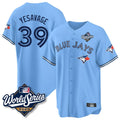 Davalo T.Blue Jays #39 Trey Yesavage Player Blue 2025 World Series Limited All Stitched Jerseys