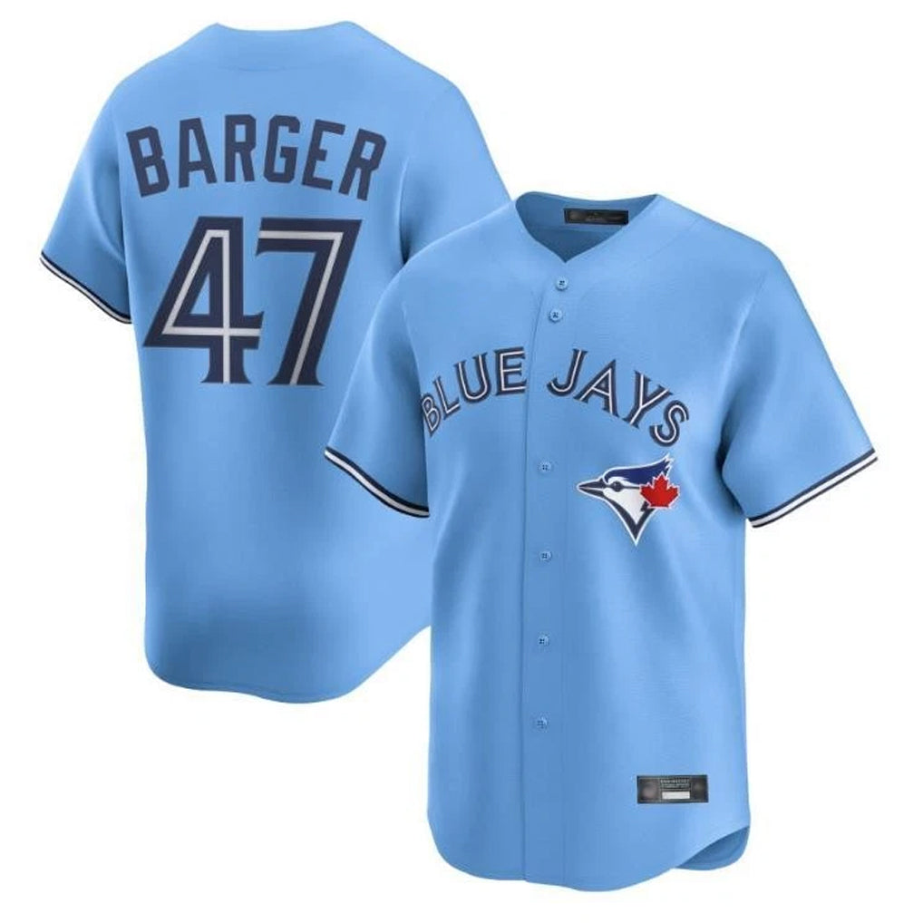 Davalo T.Blue Jays #47 Addison Barger Player Blue Replica Stitched Jerseys