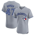 Davalo T.Blue Jays #47 Addison Barger Player Gray Elite Limited Stitched Jerseys