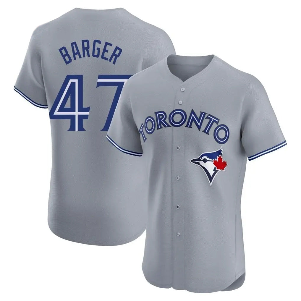 Davalo T.Blue Jays #47 Addison Barger Player Gray Elite Limited Stitched Jerseys