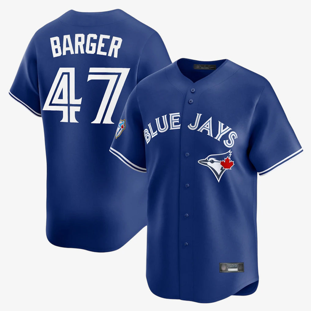 Davalo T.Blue Jays #47 Addison Barger Player Royal Home Limited Stitched Jerseys