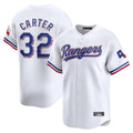 Davalo T.Rangers #32 Evan Carter Player White Home Limited Stitched Jerseys