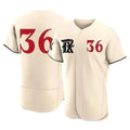 Davalo T.Rangers #36 Wyatt Langford Player Cream Limited City Connect Elite Stitched Jerseys