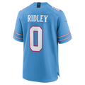 Davalo T.Titans #0 Calvin Ridley Light Blue Game Stitched Jerseys