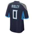 Davalo T.Titans #0 Calvin Ridley Player Navy Home Game Stitched Jerseys