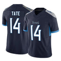 Davalo T.Titans #14 Carnell Tate Player Navy Limited Vapor F.U.S.E. Home Game Stitched Jerseys