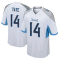 Davalo T.Titans #14 Carnell Tate Player White Home Game Stitched Jerseys
