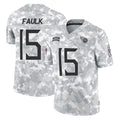 Davalo T.Titans #15 Keldric Faulk Player Arctic Camo Limited Salute to Service Home Game Stitched Jerseys