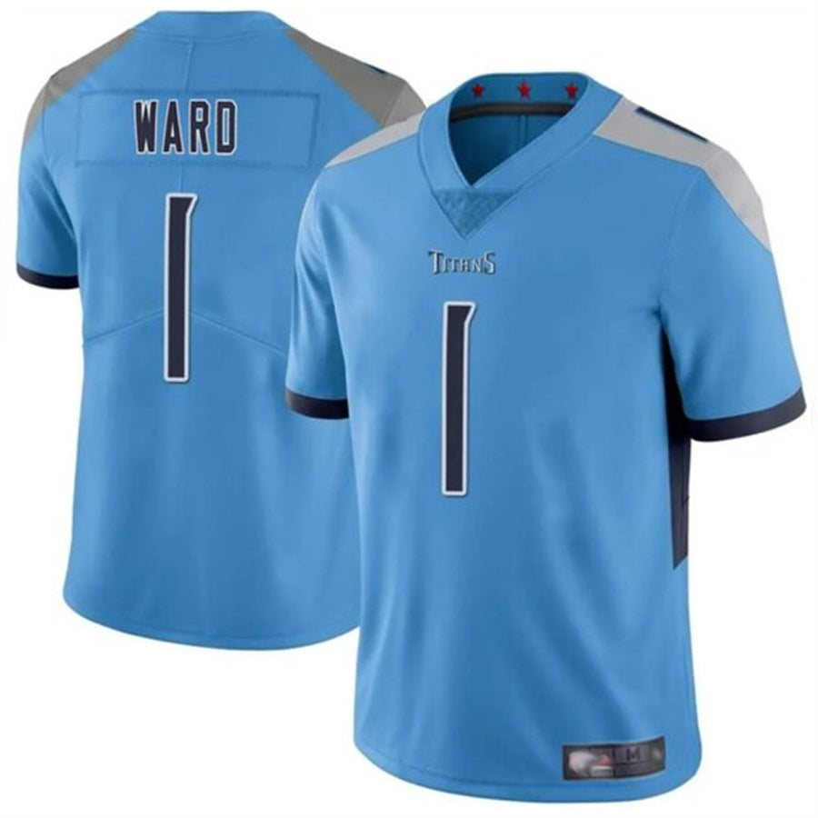 Davalo T.Titans #1 Cameron Ward Player Blue Vapor Limited Stitched Jerseys