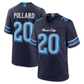 Davalo T.Titans #20 Tony Pollard Player Navy 2026 Rivalries Collection Home Game Stitched Jerseys