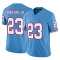 Davalo T.Titans #23 Kevin Winston Jr. Player Light Blue Limited Vapor F.U.S.E. Home Game Stitched Jerseys