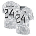 Davalo T.Titans #24 Alontae Taylor Player Arctic Camo Limited Salute to Service Home Game Stitched Jerseys