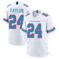 Davalo T.Titans #24 Alontae Taylor Player White 2026 Game Home Stitched Jerseys