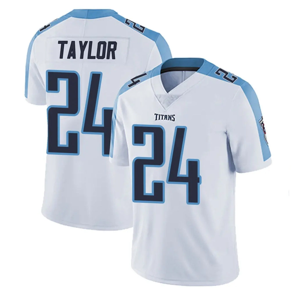 Davalo T.Titans #24 Alontae Taylor Player White Limited Vapor Untouchable Home Game Stitched Jerseys