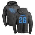 Davalo T.Titans #26 Marcus Harris Player Ash One Color Pullover Hoodies Home Game Stitched Jerseys