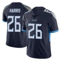 Davalo T.Titans #26 Marcus Harris Player Navy Limited Vapor Untouchable Home Game Stitched Jerseys