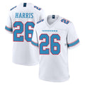 Davalo T.Titans #26 Marcus Harris Player White 2026 Game Home Stitched Jerseys