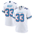 Davalo T.Titans #33 Cedric Gray Player White 2026 Game Home Stitched Jerseys