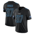 Davalo T.Titans #37 Amani Hooker Player Black Impact Limited Home Game Stitched Jerseys